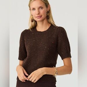Charlotte Brody ember sweater - coffee cashmere blend XS
